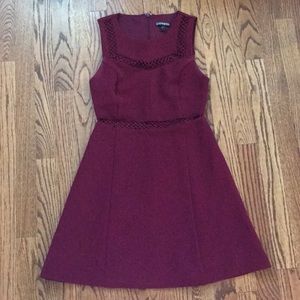 Burgundy Dress